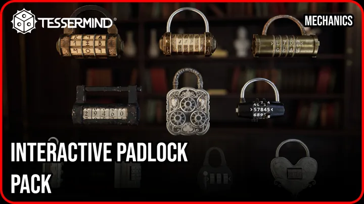Interactive Padlock Pack — FAB listing artwork