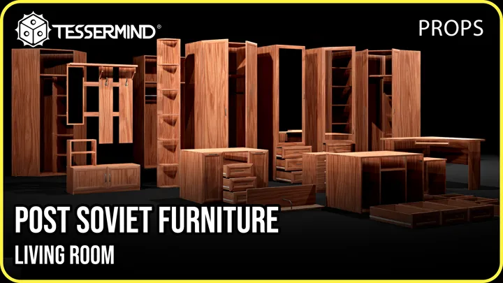 Post-Soviet Furniture — Living Room — FAB listing artwork