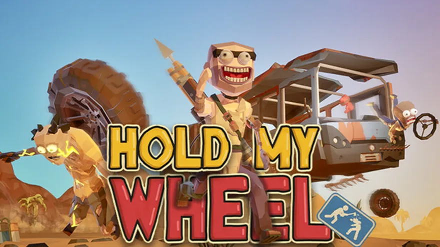 HOLD MY WHEEL — store artwork